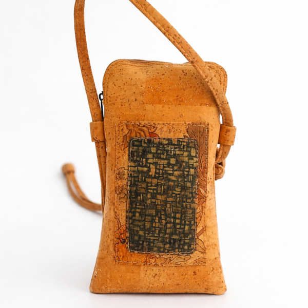 Bolsa de Cortiça para Telemóvel com Alça Ajustável