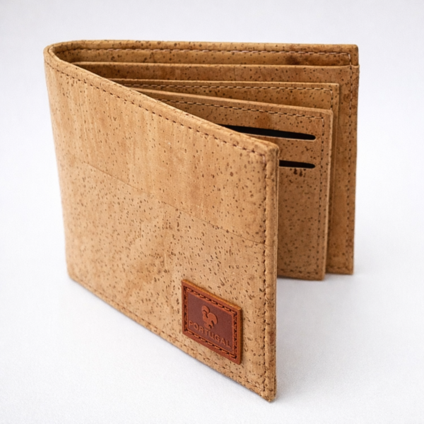 Carteira Masculina em Cortiça Natural