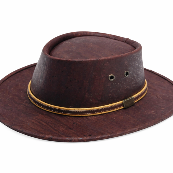 Chapéu Cowboy em Cortiça Castanho