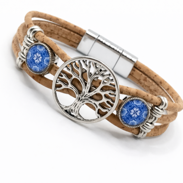 Pulseira de Cortiça com Árvore da Vida