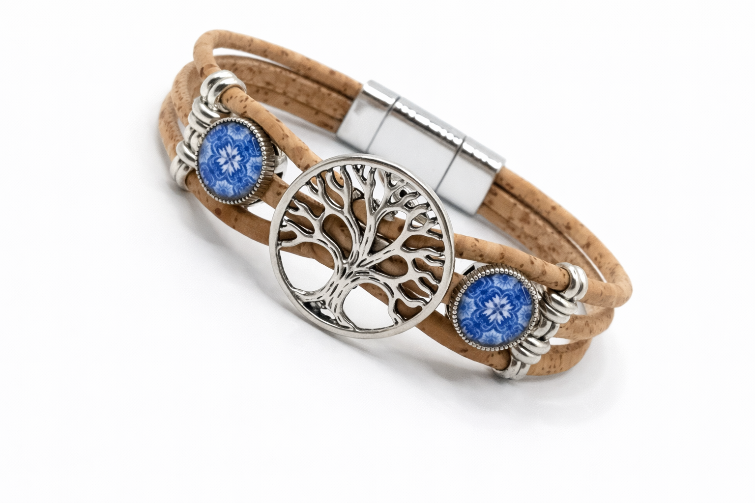 Pulseira de Cortiça com Árvore da Vida