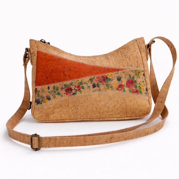 Mala de Tiracolo em Cortiça Natural