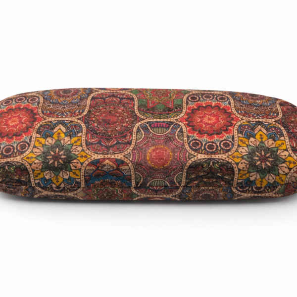 Porta-Óculos em Cortiça com Padrão Boémio