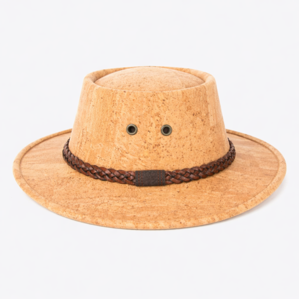Chapéu de Cortiça Natural  Estilo Australiano