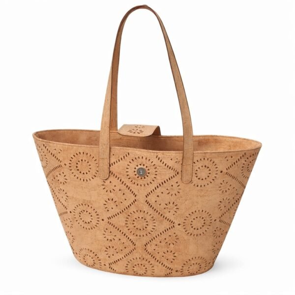 Mala em Cortiça Natural com Gravação a Laser