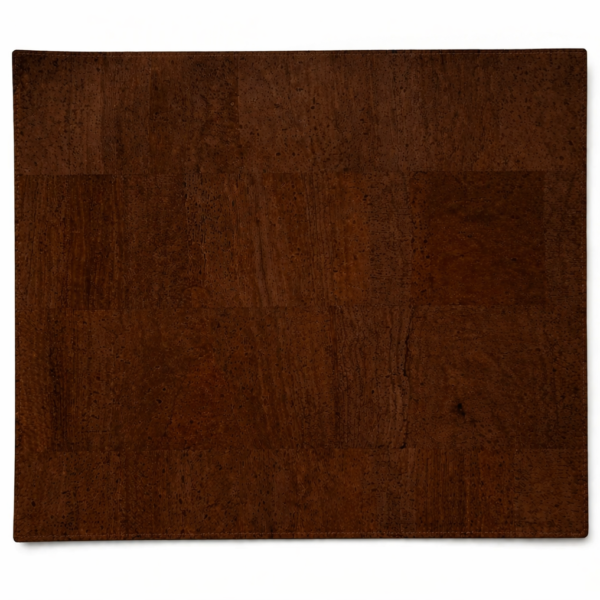 Individual Retangular em Cortiça Castanha