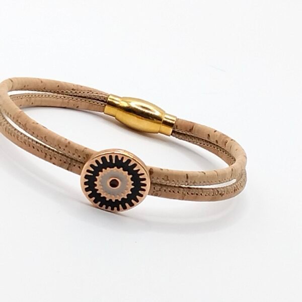 Pulseira em Cortiça com Pingente