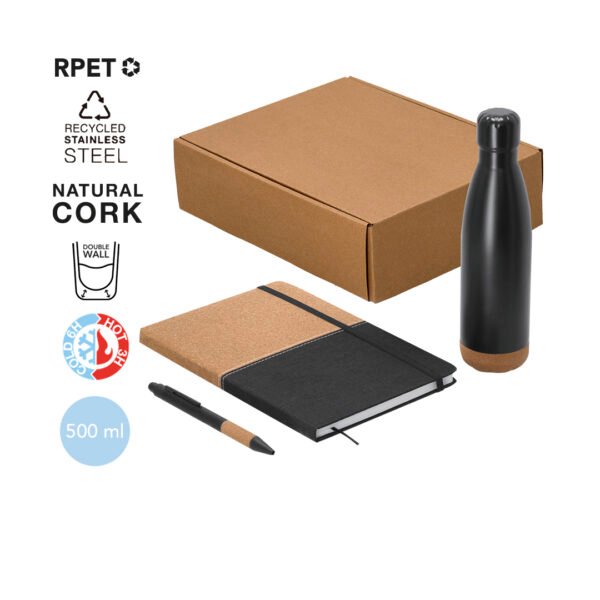 Kit Office em Cortiça Natural