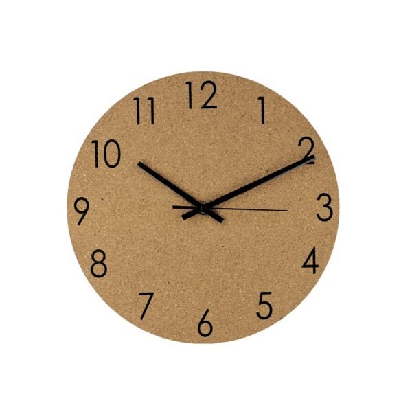 Relógio em Cortiça Natural