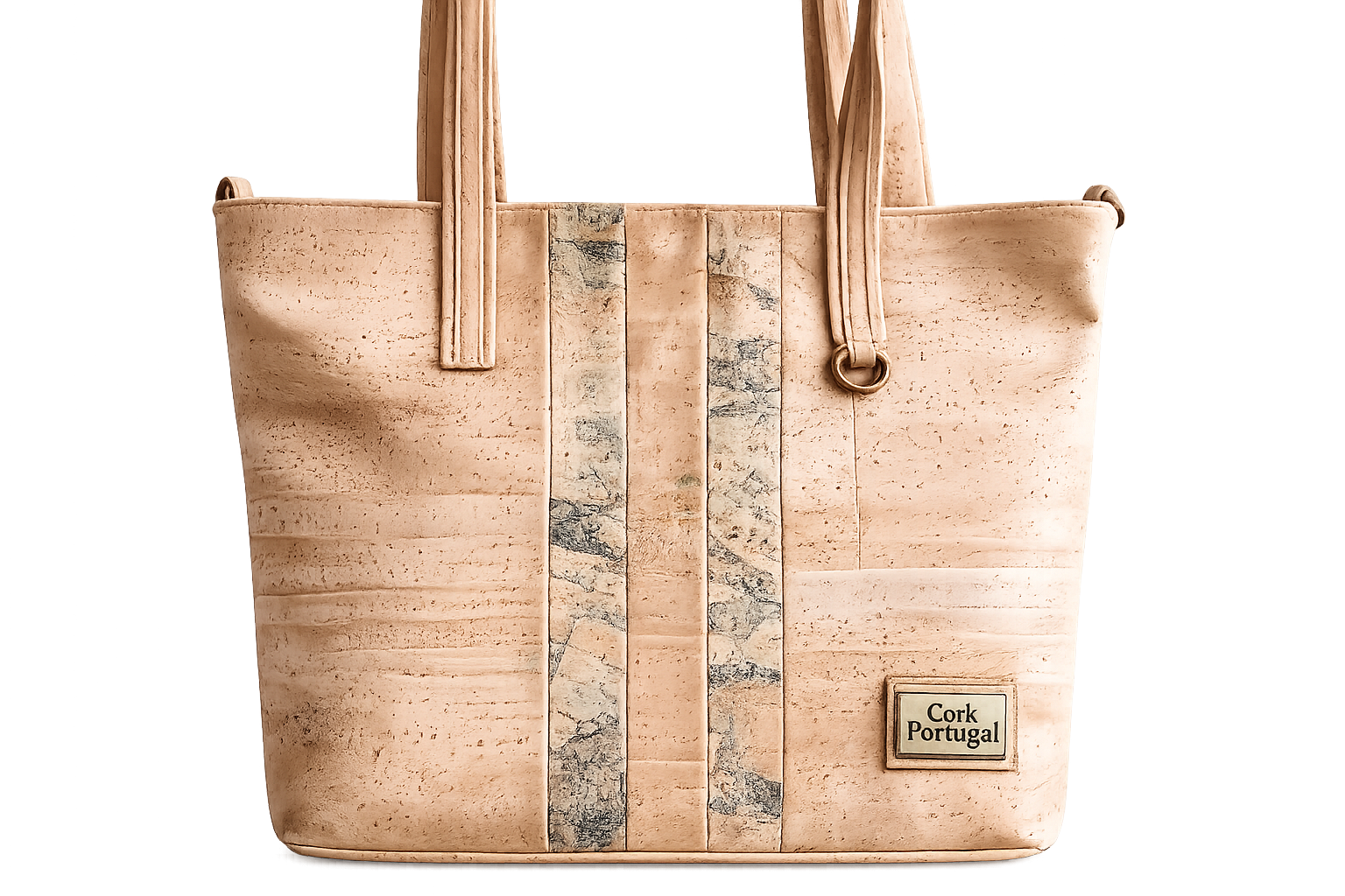 Mala Tote em Cortiça Natural Portuguesa, Sustentável & Vegan - Image 3