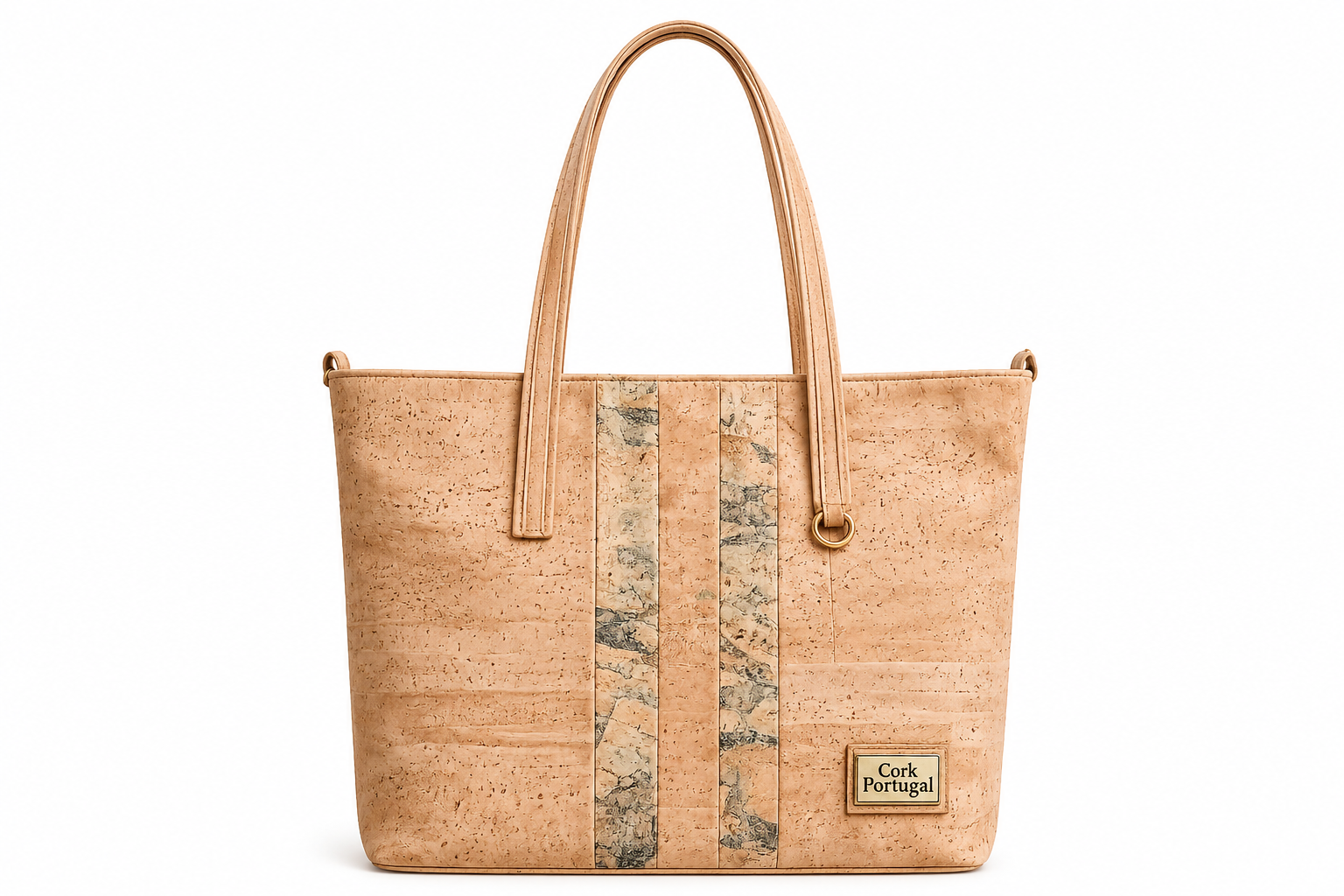 Mala Tote em Cortiça Natural Portuguesa, Sustentável & Vegan