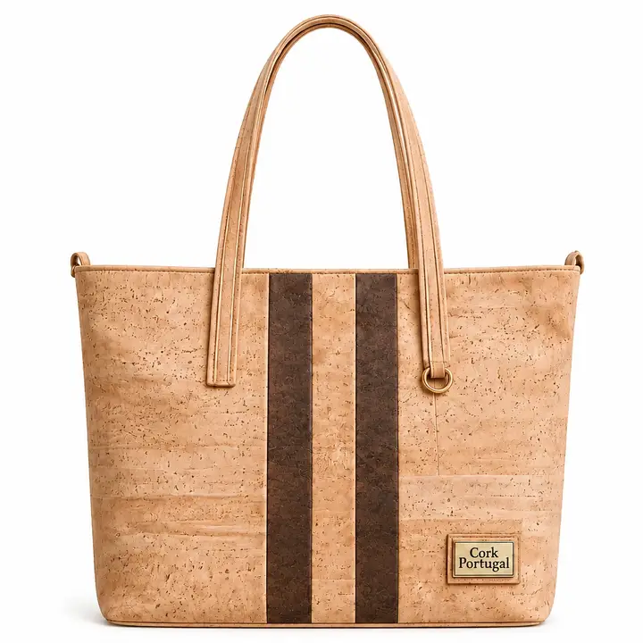 Natural Portuguese Cork Tote Bag