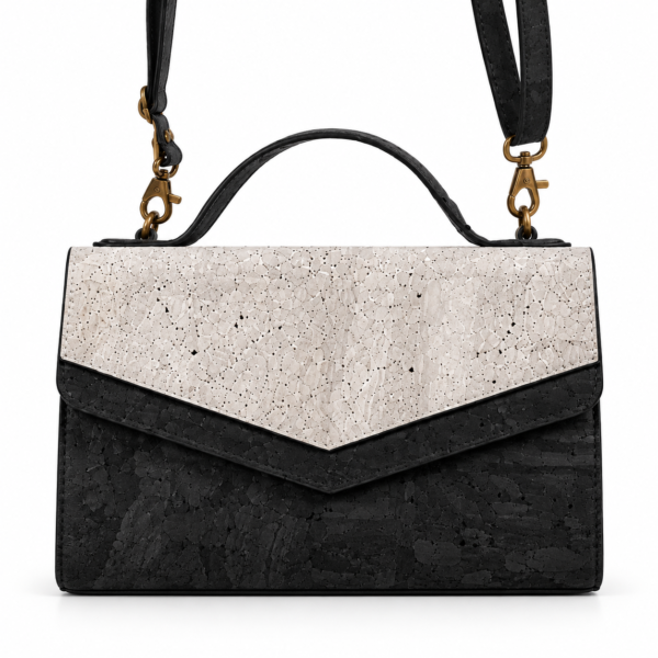 Natural Cork Envelope Handbag and Shoulder Bag