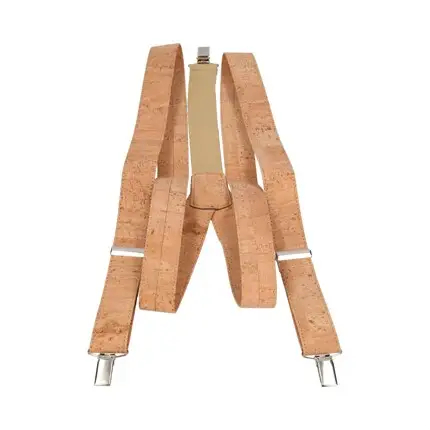 Natural Cork Suspenders